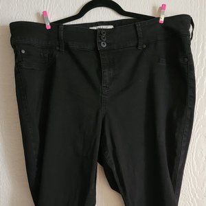 Torrid - Black Jegging Jeans Size 24S